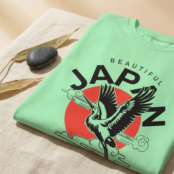 Sea_Green_Cotton_Regular_Fit_Round_Neck_T_Shirt_For_Unisex
