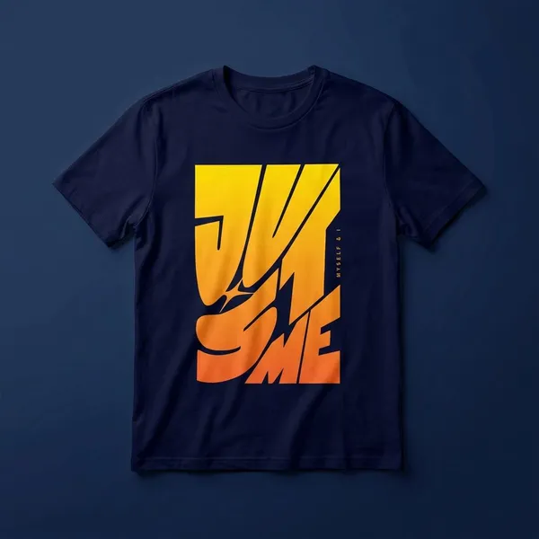 Navy_Blue_Cotton_Regular_Fit_Round_Neck_T_Shirt_For_Unisex