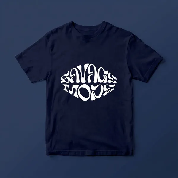 Navy_Blue_Cotton_Regular_Fit_Round_Neck_T_Shirt_For_Unisex