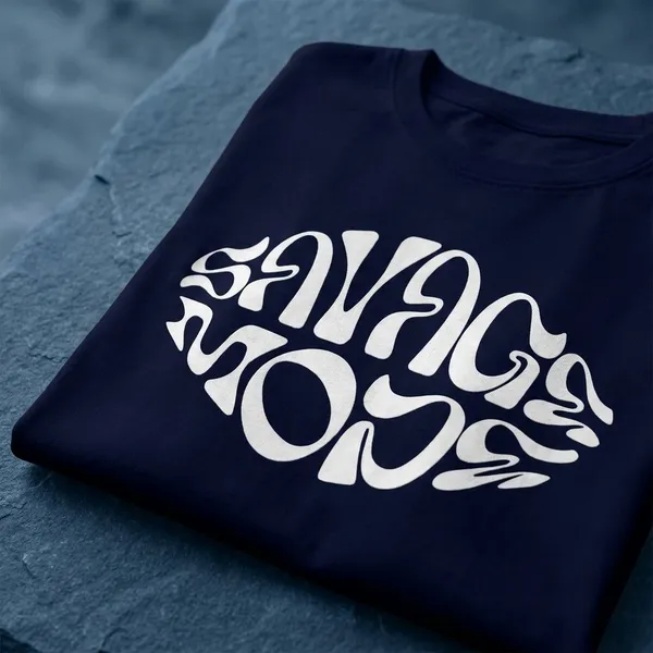 Navy_Blue_Cotton_Regular_Fit_Round_Neck_T_Shirt_For_Unisex