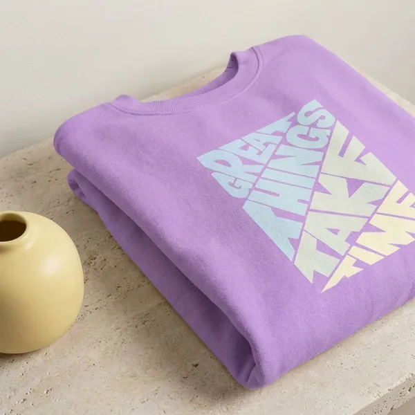 Purple_Cotton_Round_Neck_Sweatshirt_For_Unisex