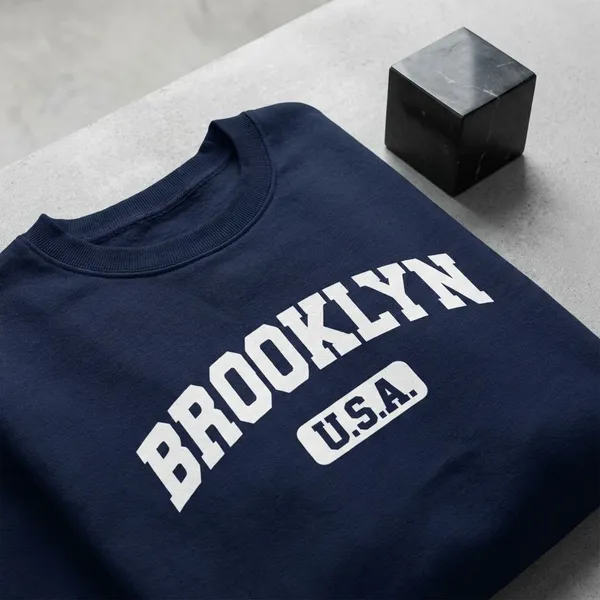 Blue_Cotton_Round_Neck_Sweatshirt_For_Unisex