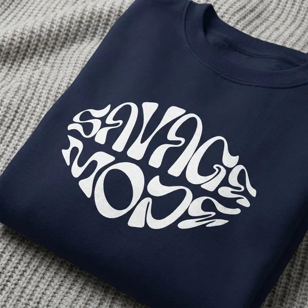 Blue_Cotton_Round_Neck_Sweatshirt_For_Unisex