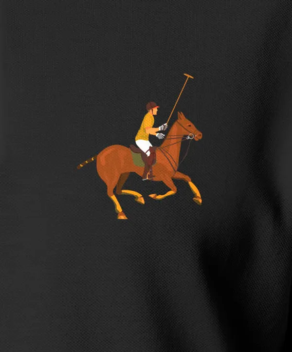 Black_Cotton_Collered_Polo_T_Shirt_For_Unisex