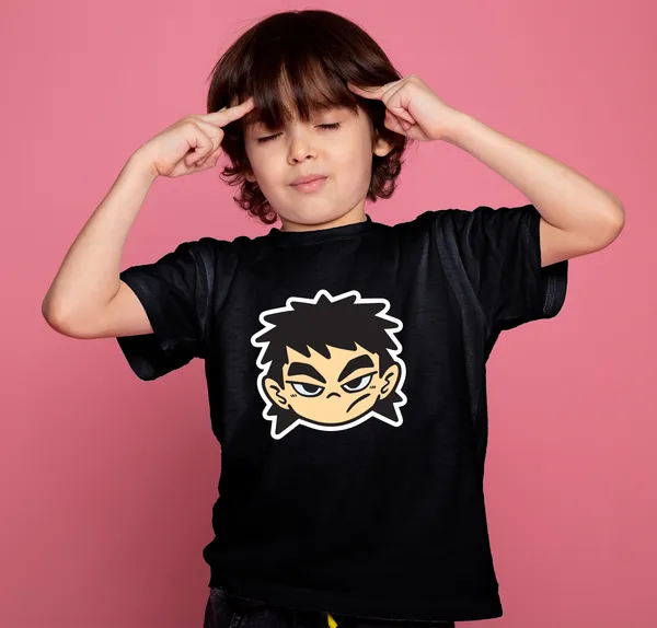 Black_Cotton_Round_Neck_T_Shirt_For_Kids_Boys_And_Girls