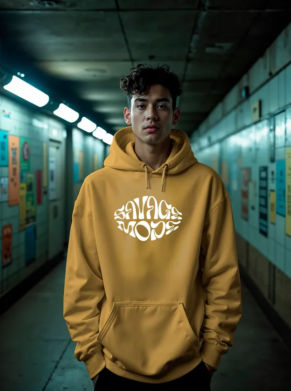 Mustard_Premium_Cotton_Fleece_Hoodie_For_Unisex