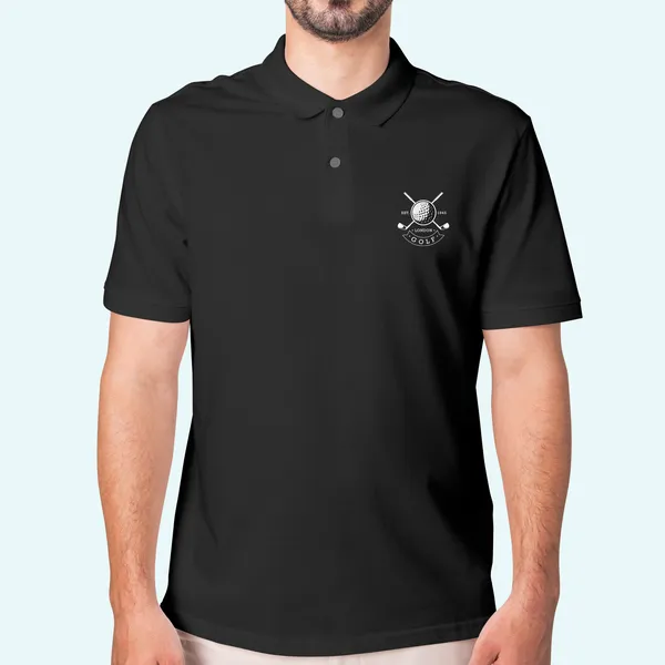 Black_Cotton_Collered_Polo_T_Shirt_For_Unisex