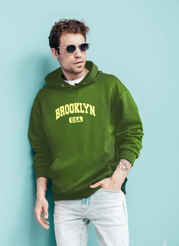 Olive_Green_Premium_Cotton_Fleece_Hoodie_For_Unisex