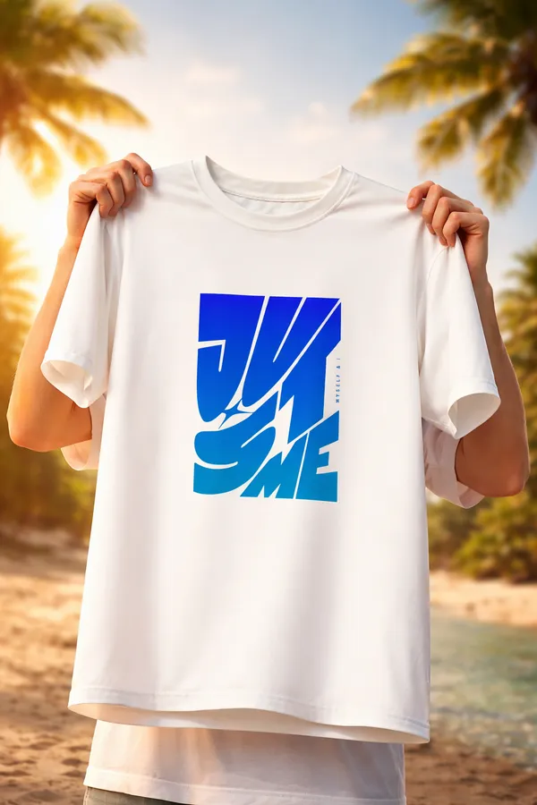 White_Cotton_Regular_Fit_Round_Neck_T_Shirt_For_Unisex