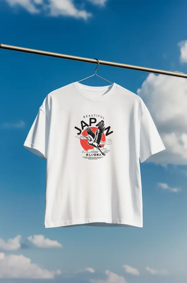 White_Cotton_Round_Neck_Oversize_T_Shirt_For_Unisex