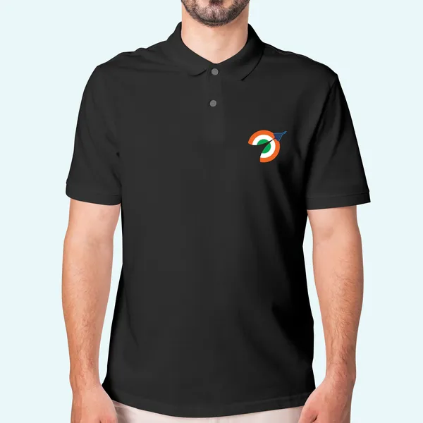 Black_Cotton_Collered_Polo_T_Shirt_For_Unisex
