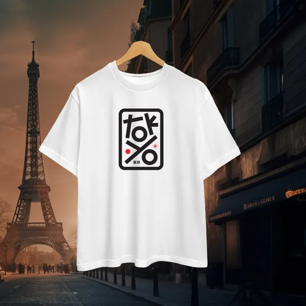 White_Cotton_Round_Neck_Oversized_French_Terry_Fabric_T_Shirt_For_Unisex
