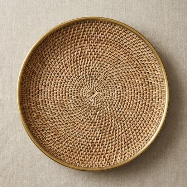 Brass_Rattan_Rattan_Tray