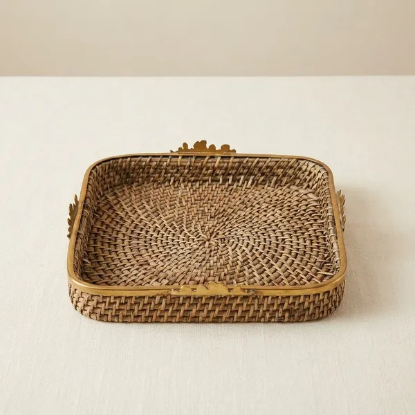 Brass_Rattan_Decorative_Tray