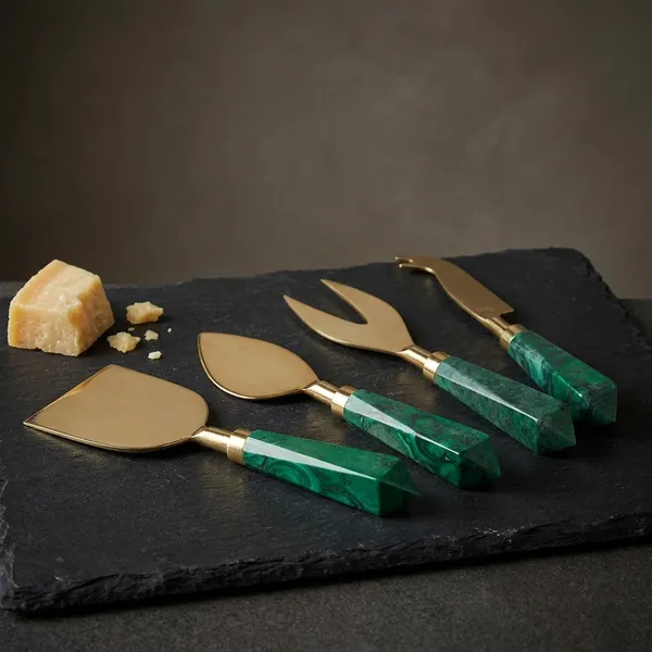 Brass_Cheese_Knife_Set_(_Set_Of_4_)