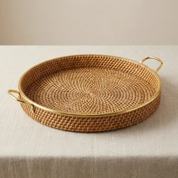 Brass_Rattan_Rattan_Tray