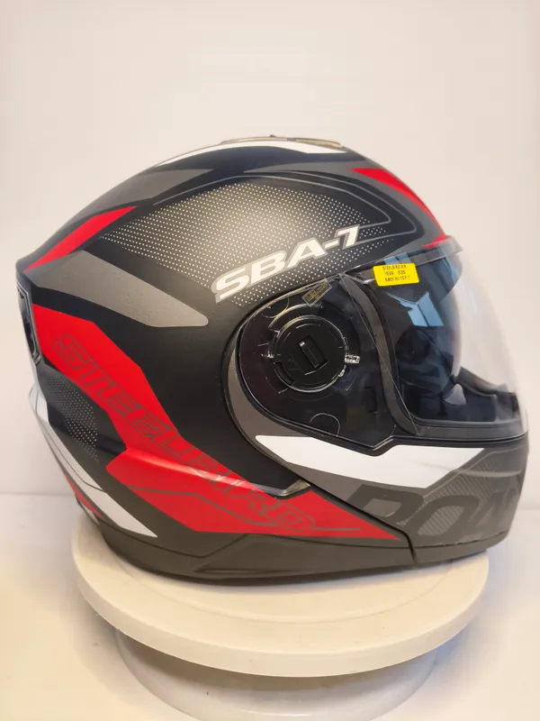 Matt_Black_With_Red_Graphics_Steel_Bird_Sba_7_Helmet