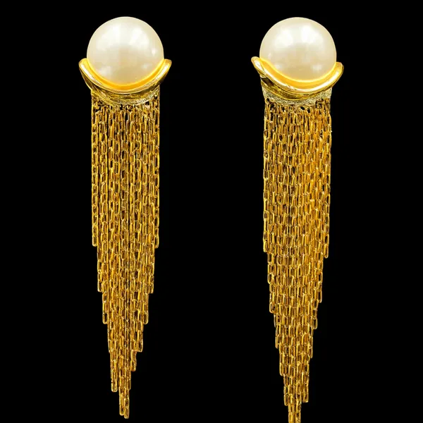 Golden_&_Whie_Alloy_Trending_Earring_For_Women