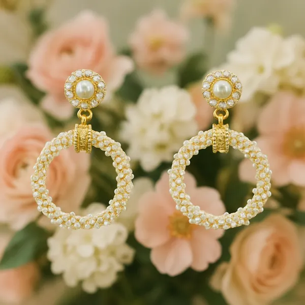 Off_White_&__&_Golden_Alloy_Trending_Earring_For_Women