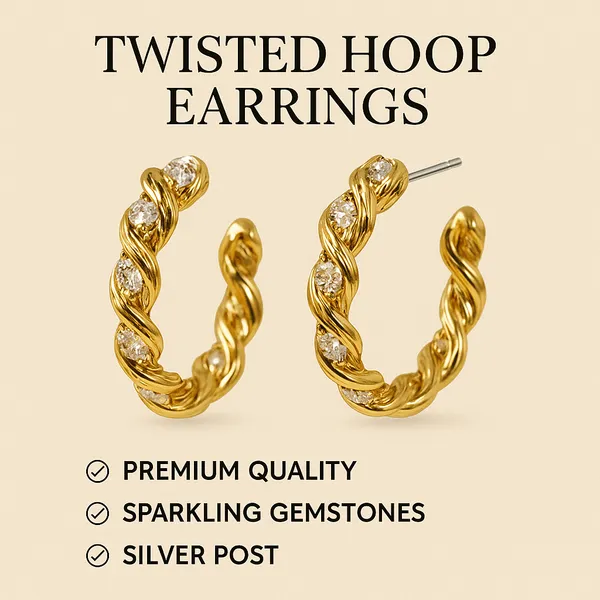 Golden_&_White_Alloy_Trending_Earring_For_Women