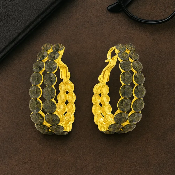 Black_&_Golden_Alloy_Trending_Earring_For_Women