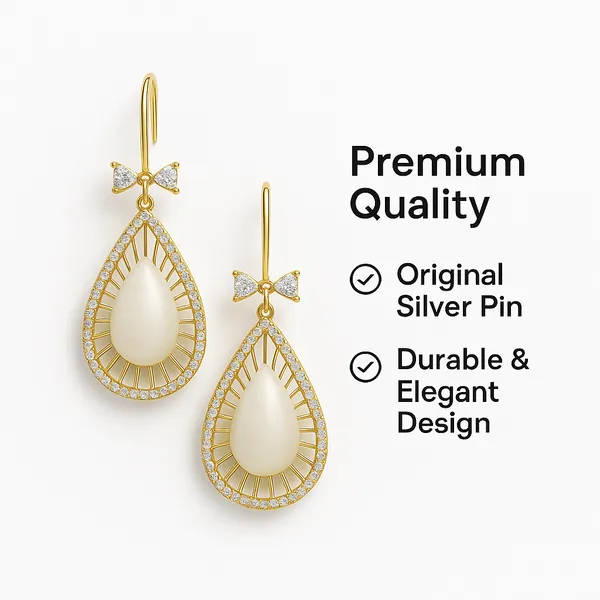 Off_White_&__&_Golden_Alloy_Trending_Earring_For_Women