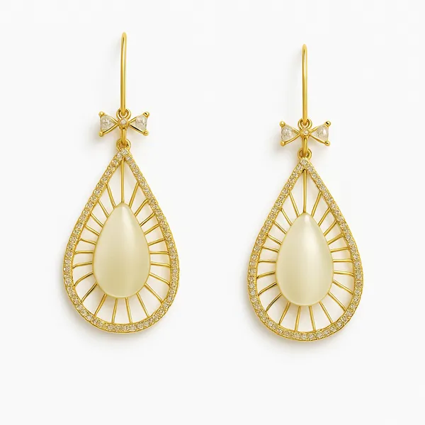 Off_White_&__&_Golden_Alloy_Trending_Earring_For_Women