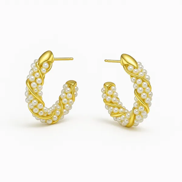 Golden_&_Silver_Alloy_Trending_Earring_For_Women