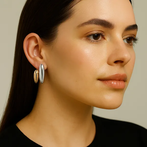 Silver_&_Golden_Alloy_Trending_Earring_For_Women