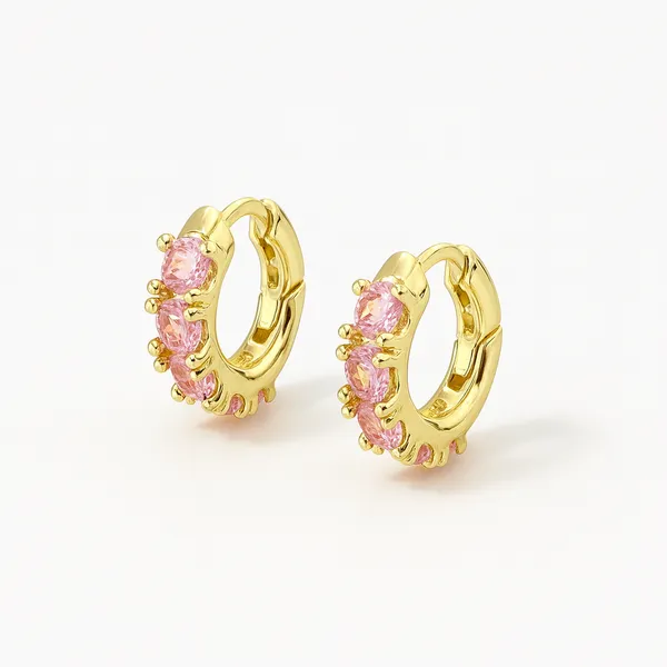 Golden_&_Pink_Alloy_Trending_Earring_For_Women