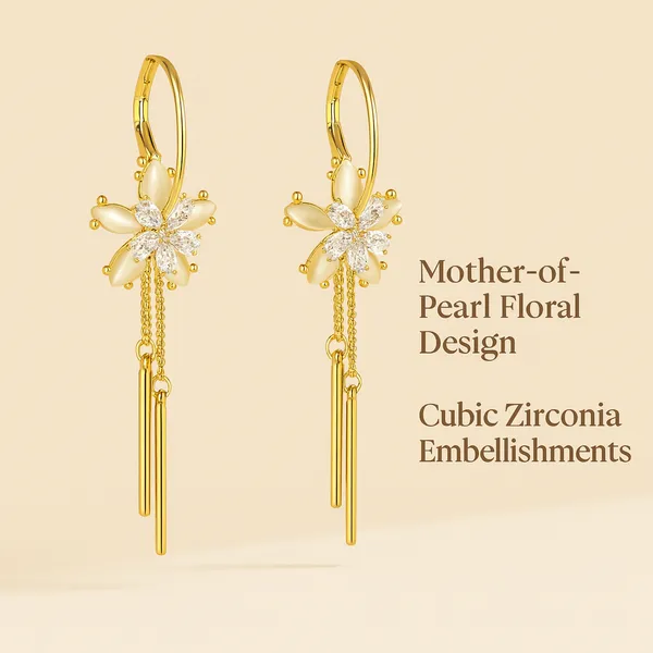 Golden_&_White_Alloy_Trending_Earring_For_Women