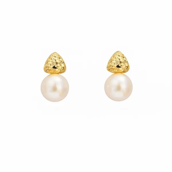 White_&_Golden_Alloy_Trending_Earring_For_Women