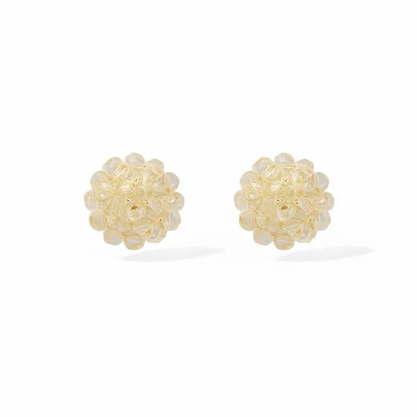 White_&_Golden_Alloy_Trending_Earring_For_Women