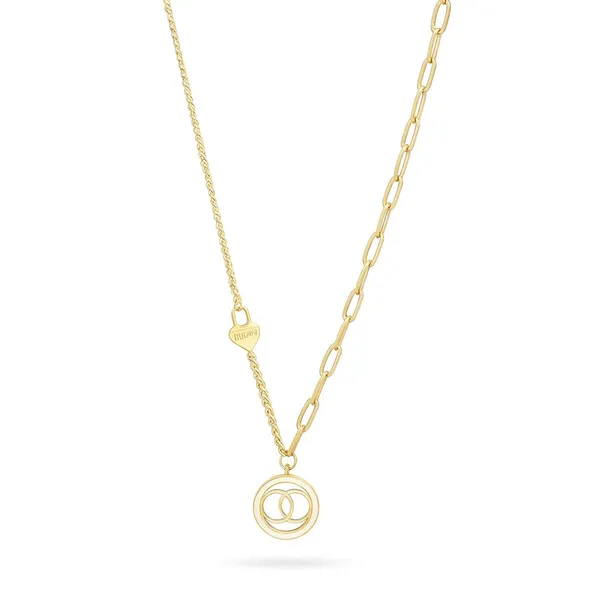 White_And_Silver_Alloy_Trending_Necklace_Set_For_Women