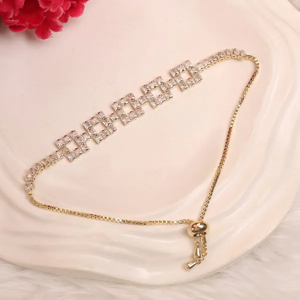 Golden_&_White_Alloy_Trending_Bracelet_For_Women