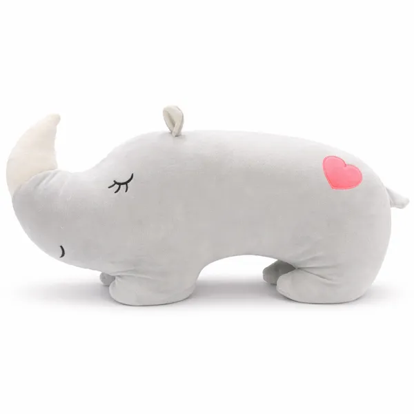 Grey_Cuddle_Rhino_Super_Soft_Spandex_Plush_Toy_For_Kids_And_Home_Decor
