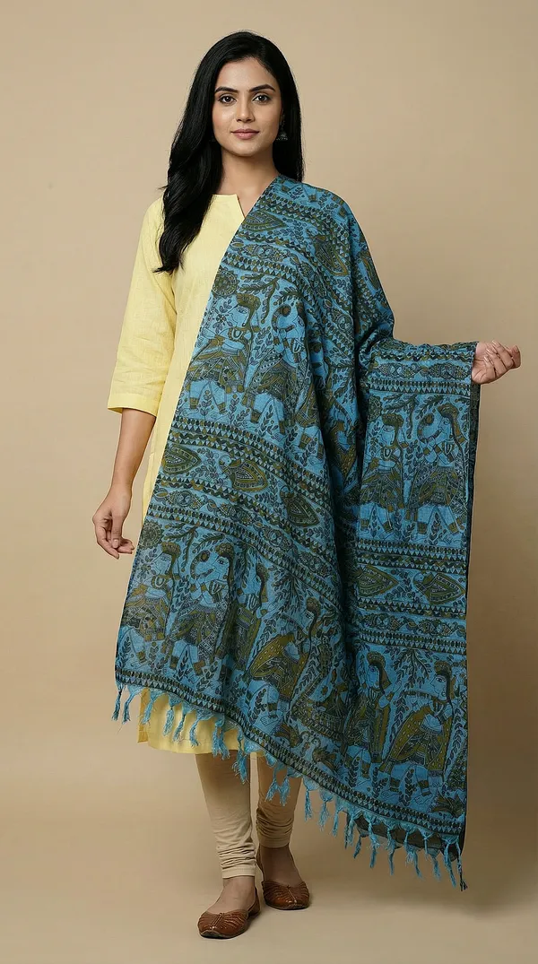 Blue_Cotton_Dupatta_For_Women