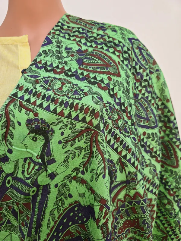 Green_Colour_Cotton_Dupatta_For_Women