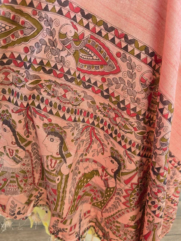 Light_Orange_Cotton_Dupatta_For_Women