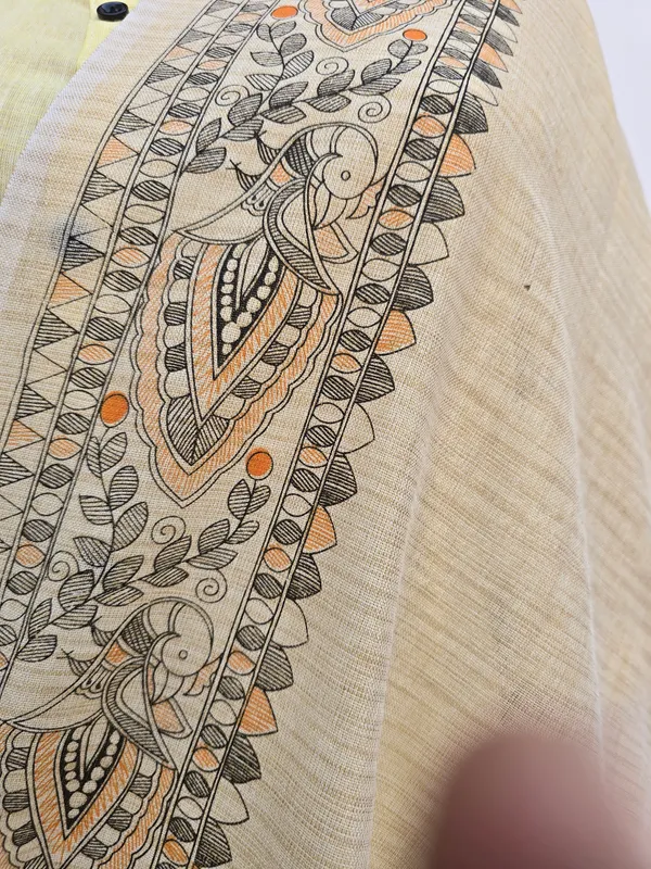 Beige_Cotton_Dupatta_For_Women