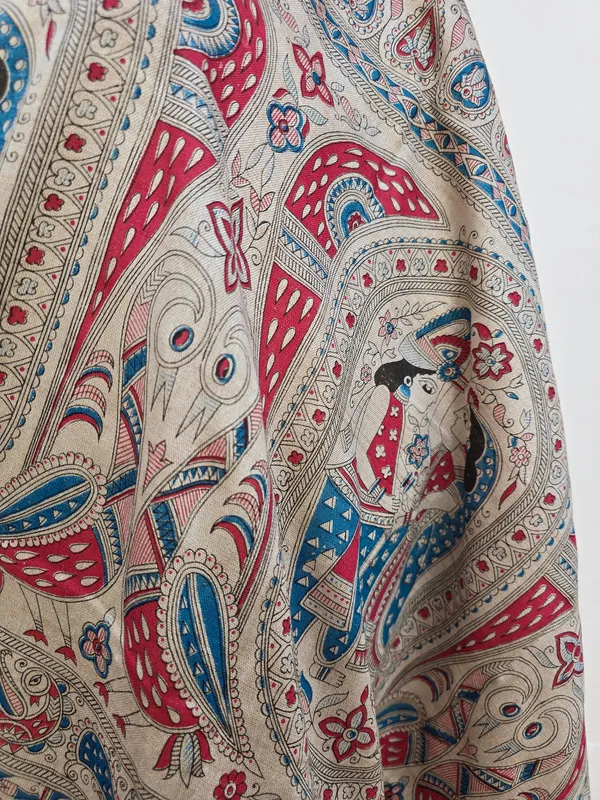Cream_Cotton_Dupatta_For_Women