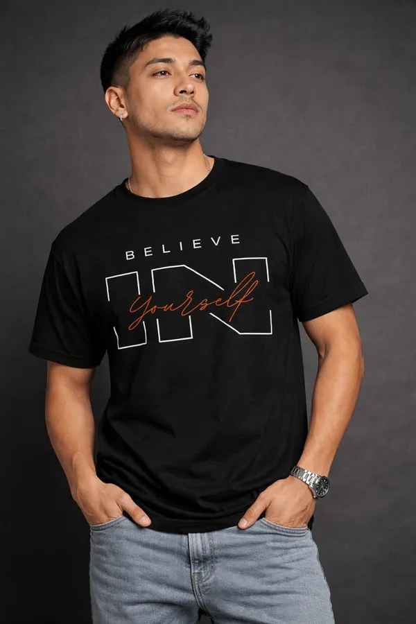 Black_Cotton_T-Shirt_For_Unisex