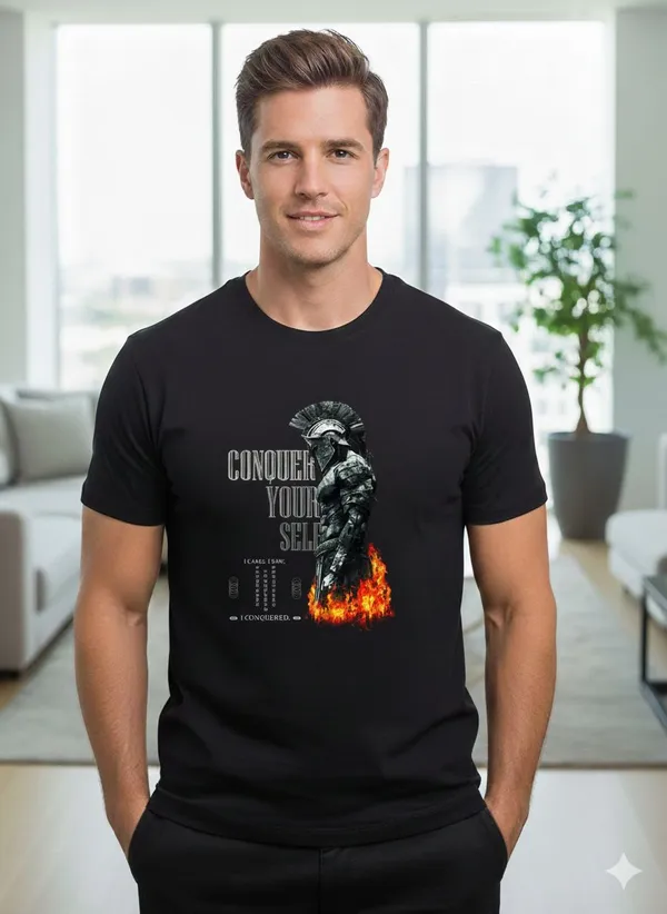 Black_Cotton_T-Shirt_For_Unisex