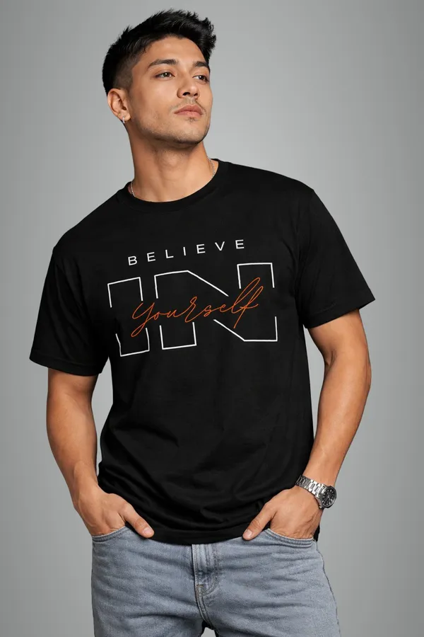 Black_Cotton_T-Shirt_For_Unisex