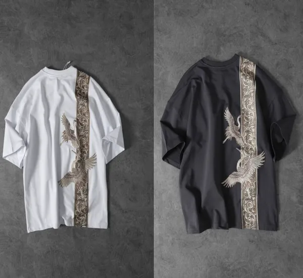 White_&_Black_Cotton_T-Shirt_For_Unisex_(_Combo_of_2_)