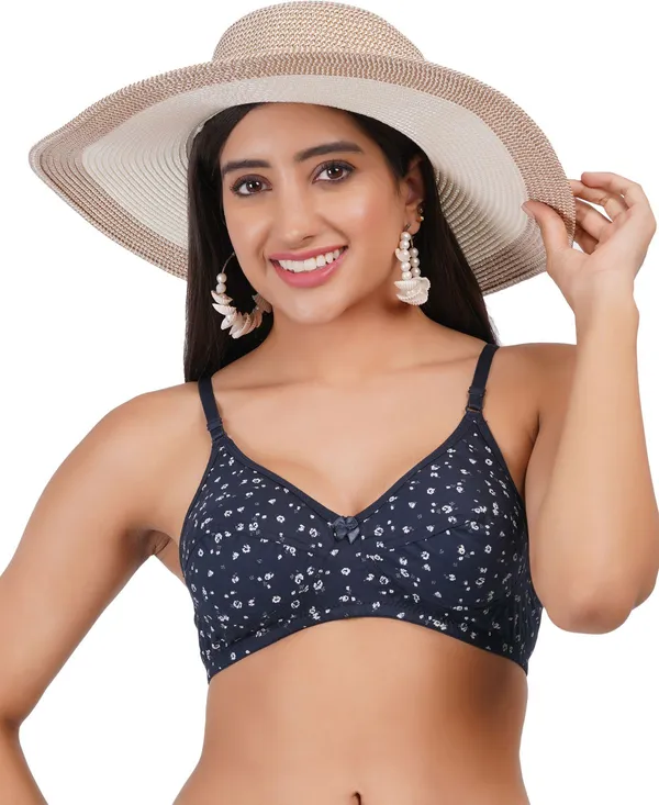 Navy_Blue,_Green,_Pink_And_White_Aashi_Everyday_Non_Padded_Bra_For_Women_Pack_Of_4