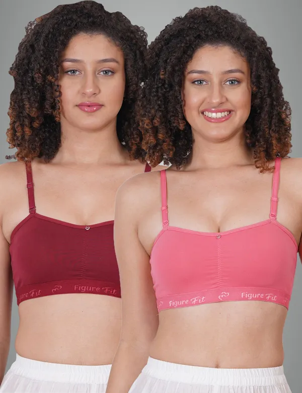 Onion_And_Maroon_Alexasportsmino_Sports_Lightly_Padded_Bra_For_Women_Pack_Of_2