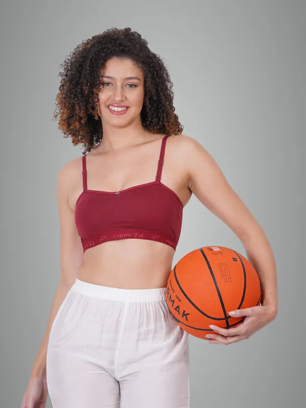 Maroon_Alexa_Sports_Lightly_Padded_Bra_For_Women
