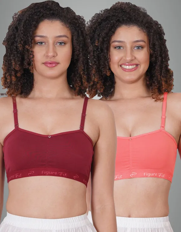 Maroon_And_Rose_Alexa_Sports_Lightly_Padded_Bra_For_Women_Pack_Of_2