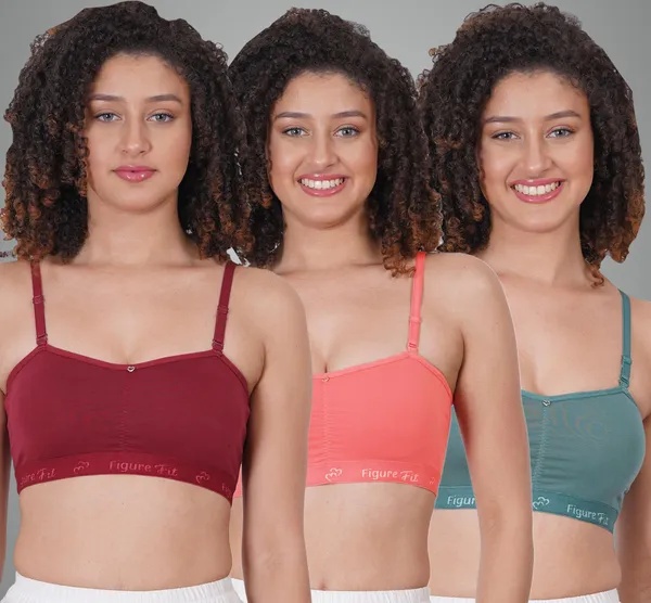 Maroon,_Rose_And_Cgreen_Alexa_Sports_Lightly_Padded_Bra_For_Women_Pack_Of_3